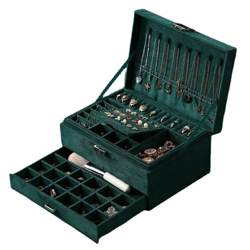 Velvet Jewellery Box