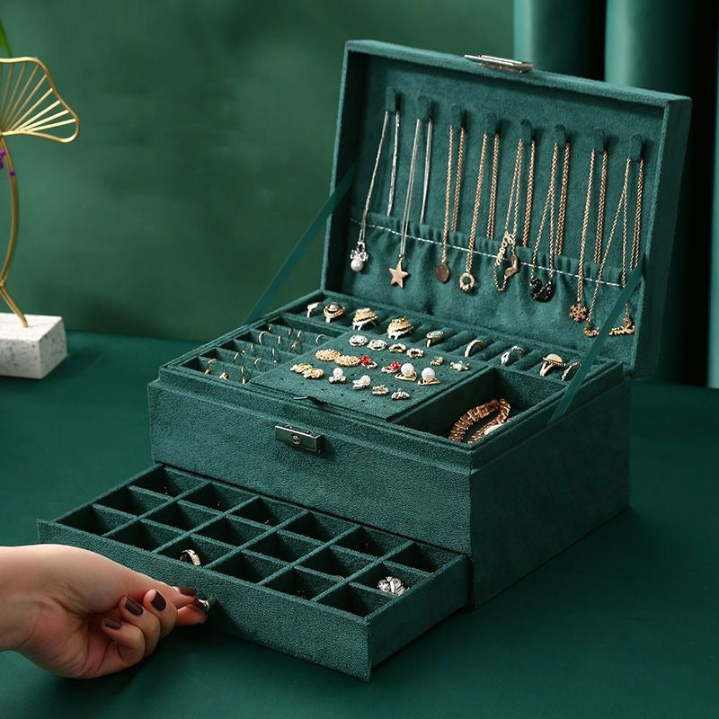 Velvet Jewellery Box
