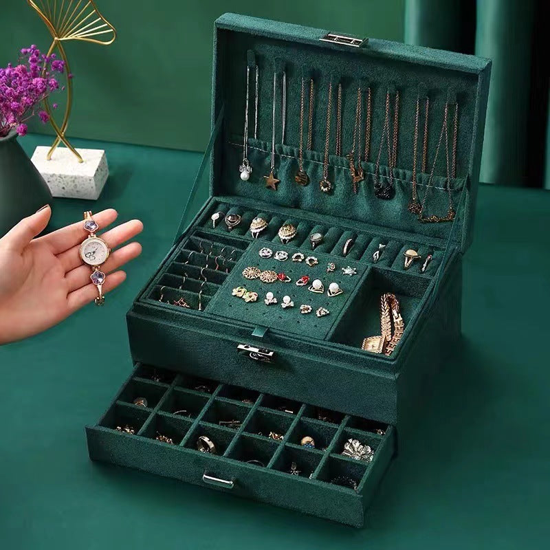Velvet Jewellery Box