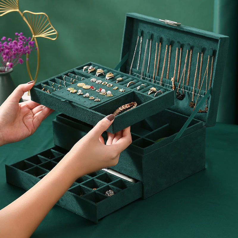 Velvet Jewellery Box