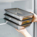 Stainless Steel Fridge Containers (Pack of 3)