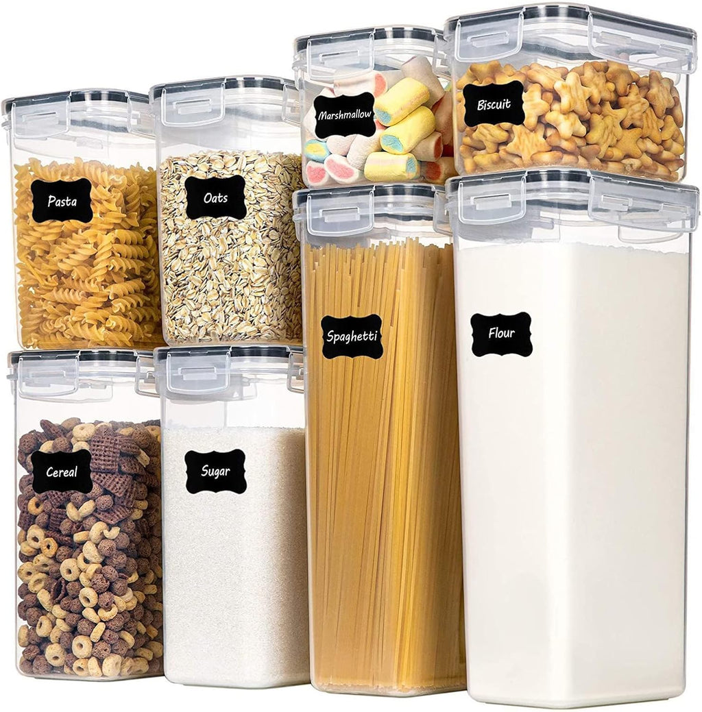 Airtight Food Containers (Pack of 8)