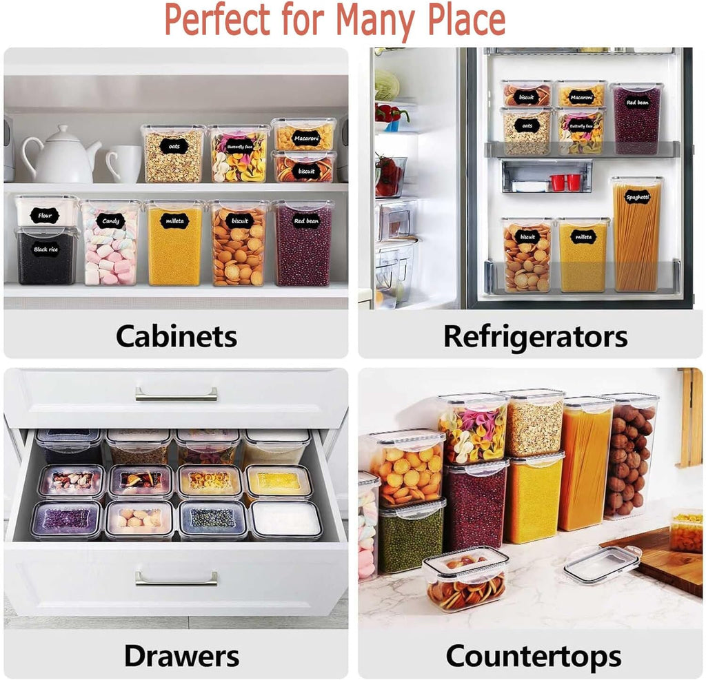 Airtight Food Containers (Pack of 8)