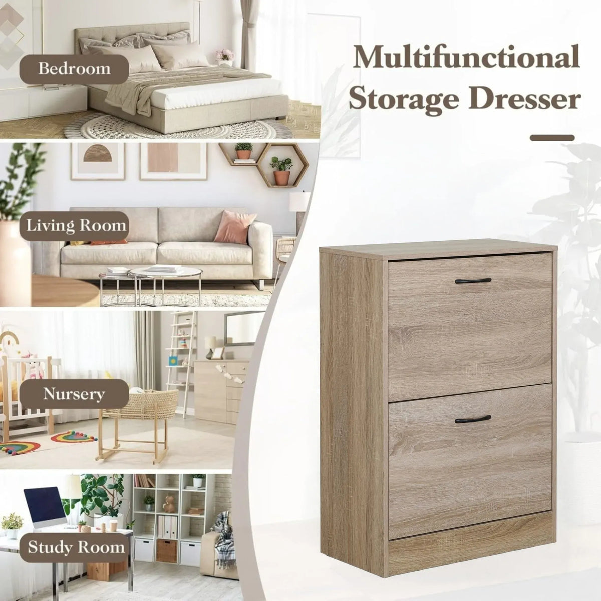 Slim Shoe Cabinet