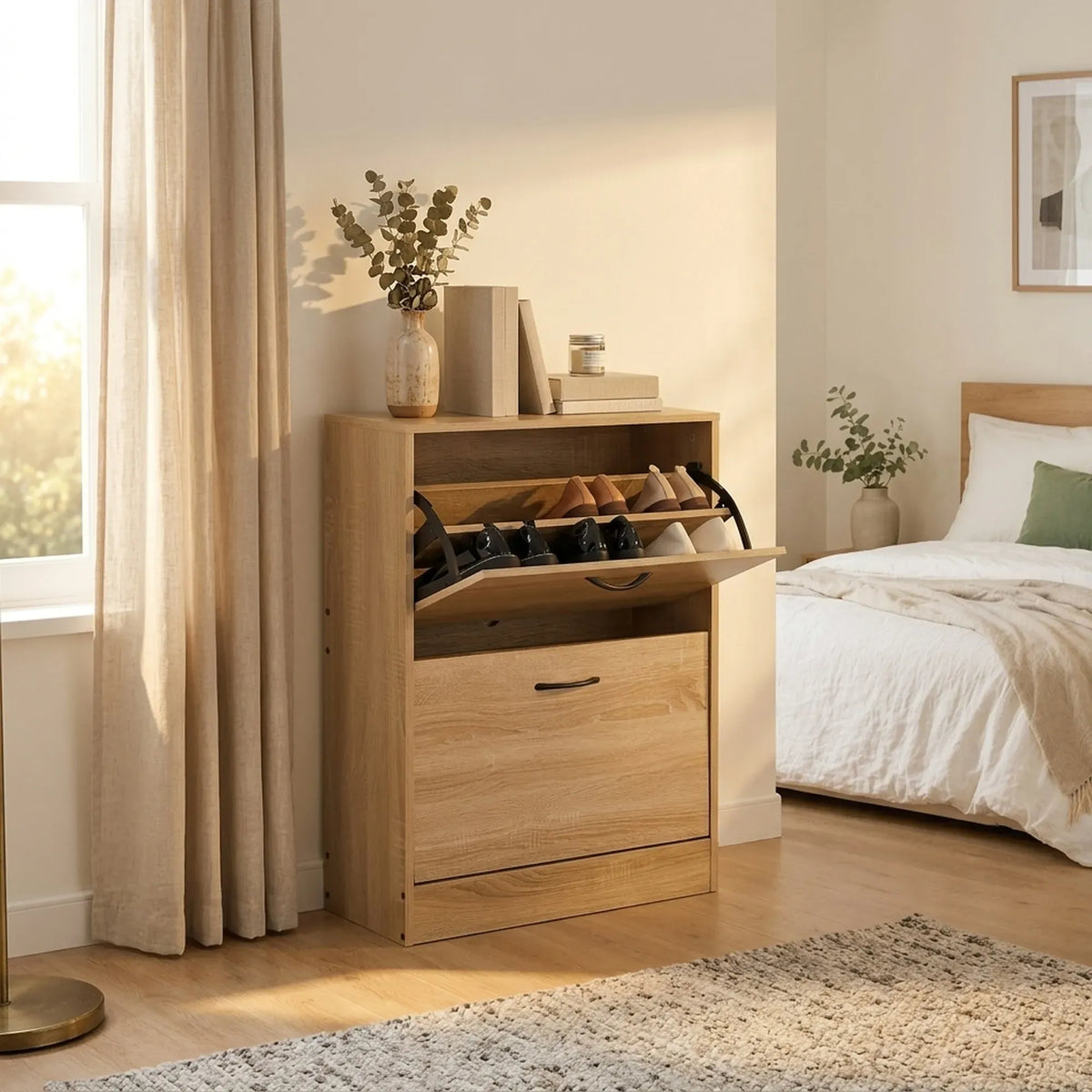 Slim Shoe Cabinet