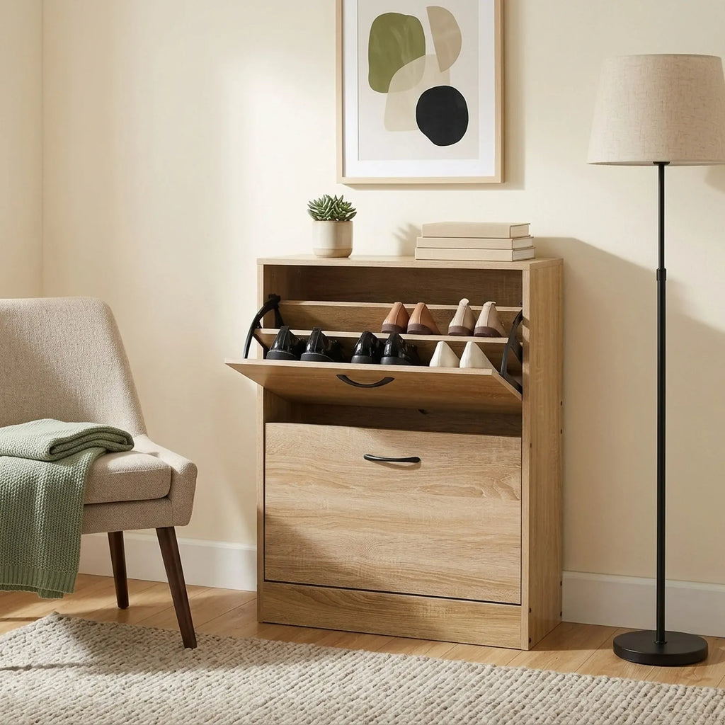 Slim Shoe Cabinet