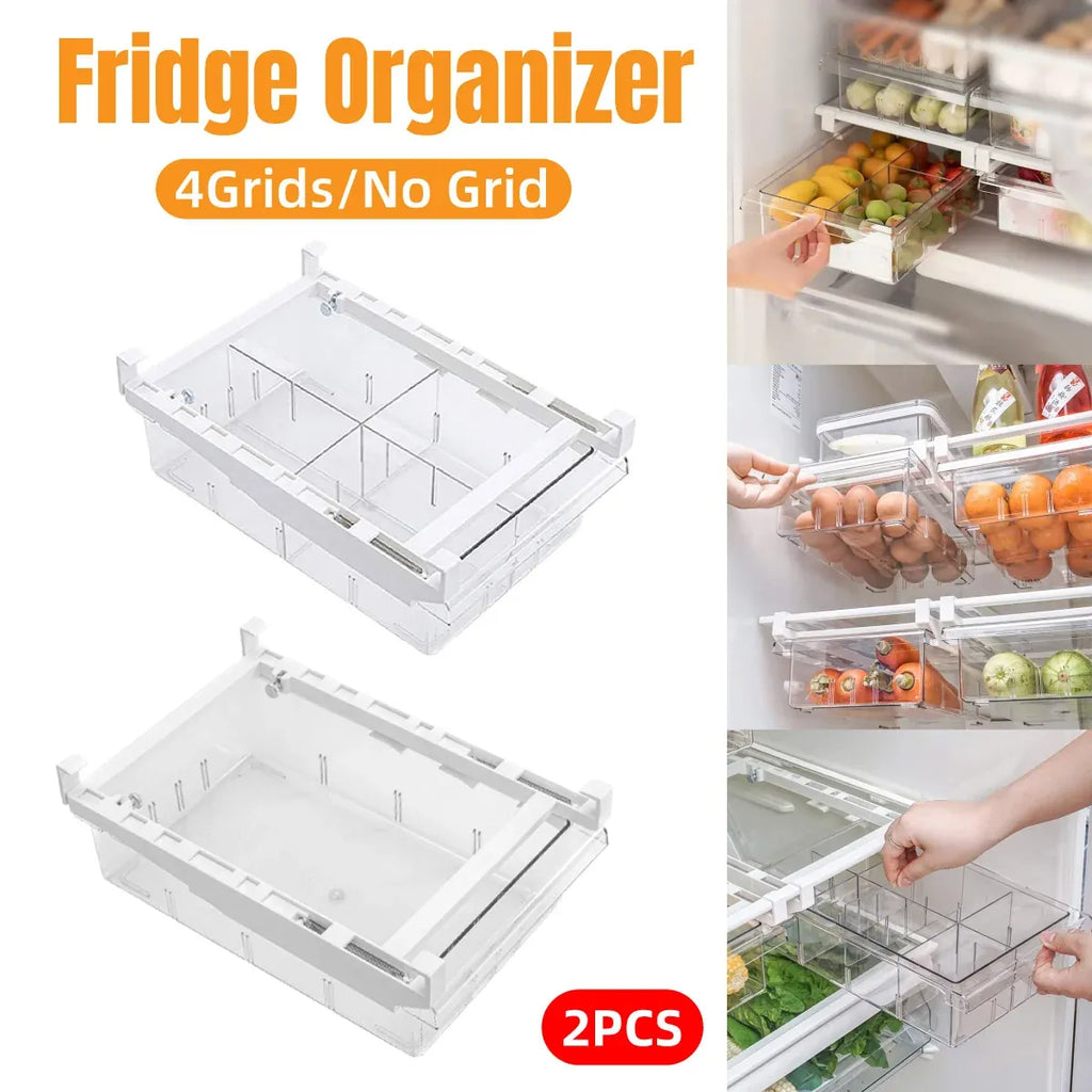 Fridge Storage Drawers (Pack of 2)