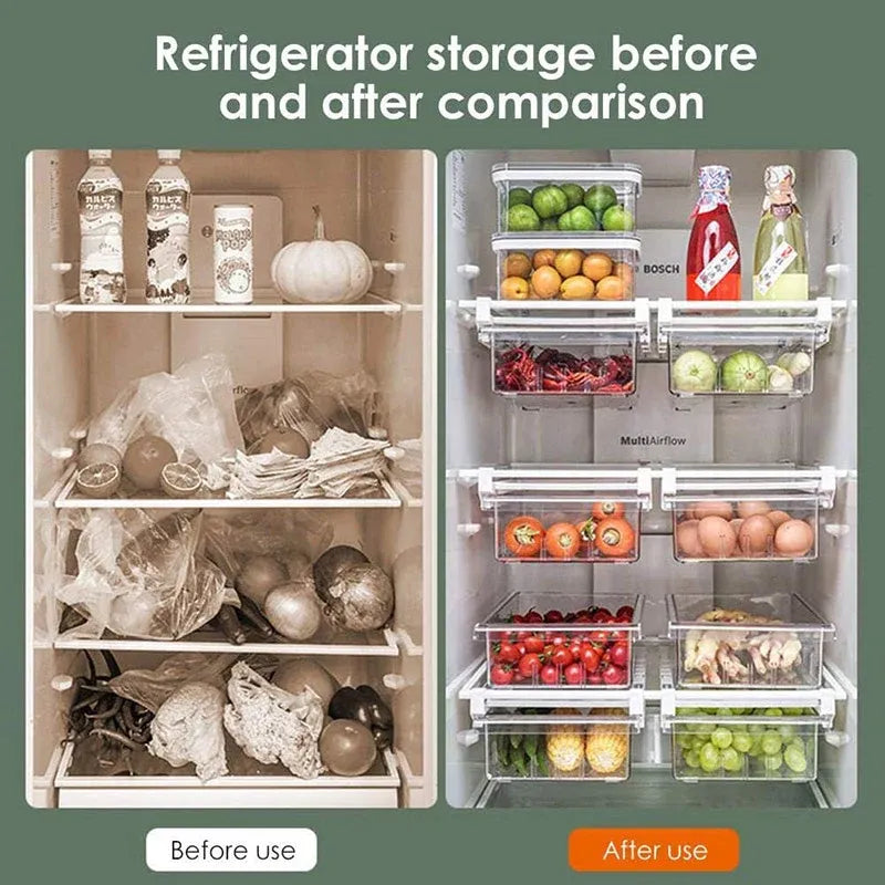 Fridge Storage Drawers (Pack of 2)