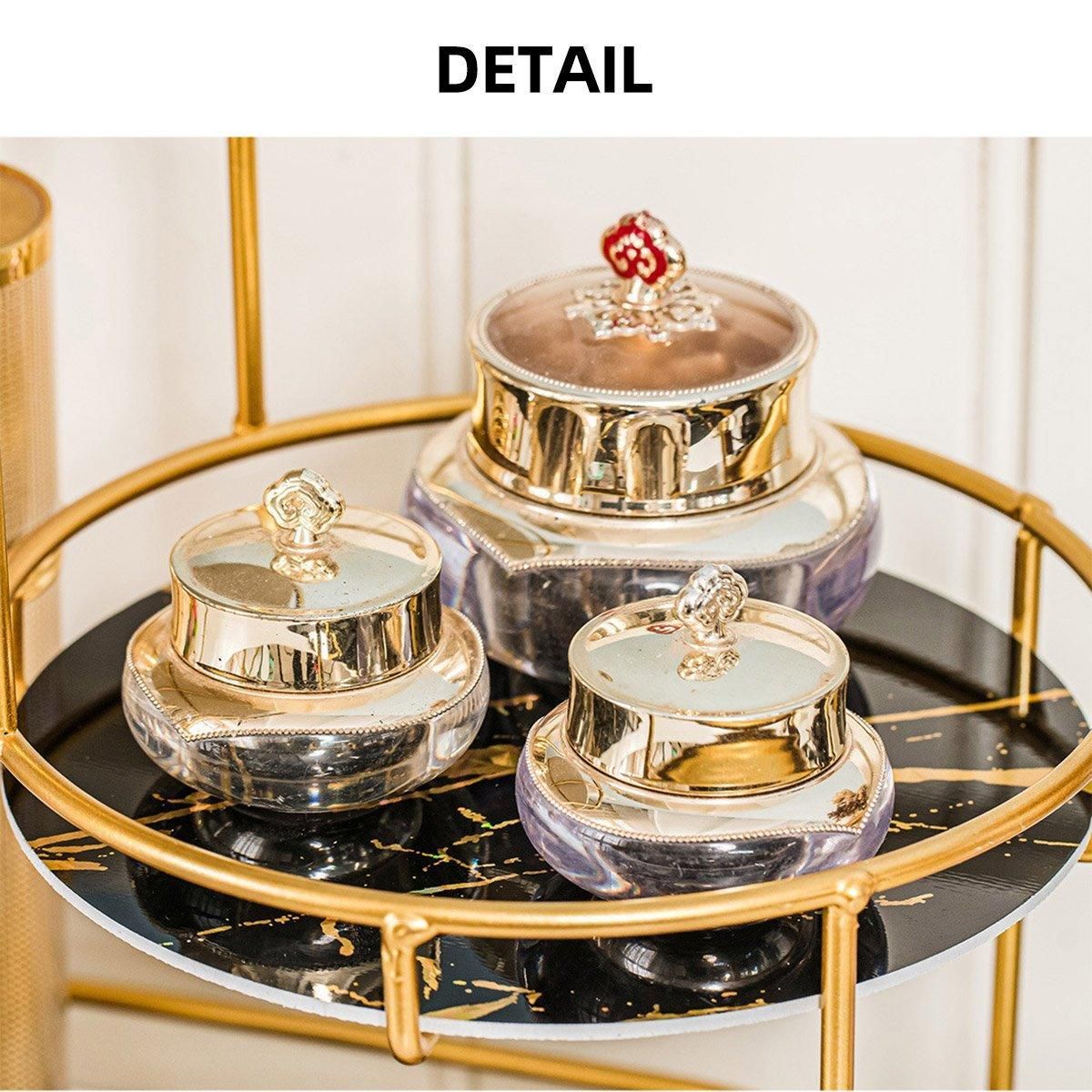Round Tiered Storage Rack