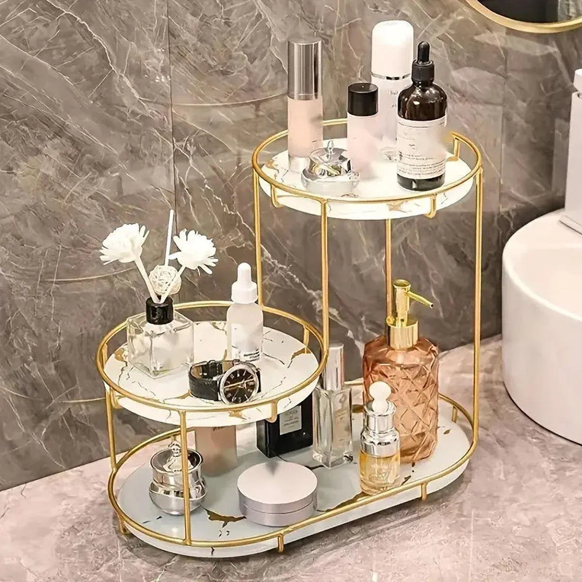 Round Tiered Storage Rack