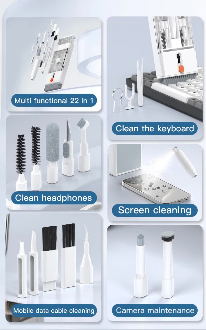 22-in-1 Electronics Cleaning Kit