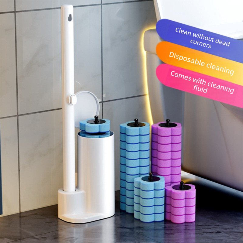 Disposable Toilet Brush Set