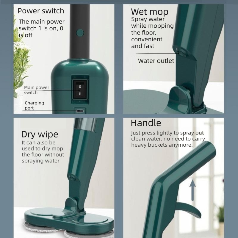 Cordless Spin Mop