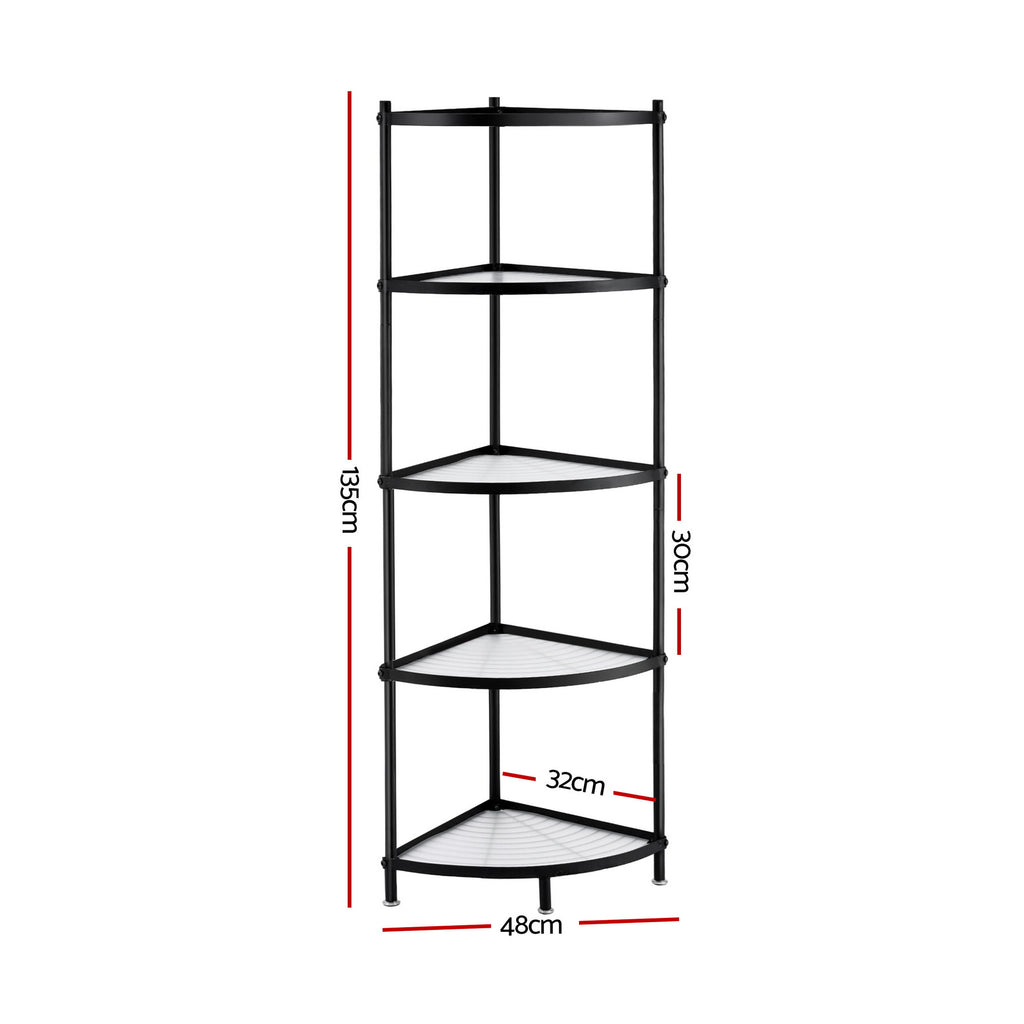 5-Tier Corner Kitchen Shelf